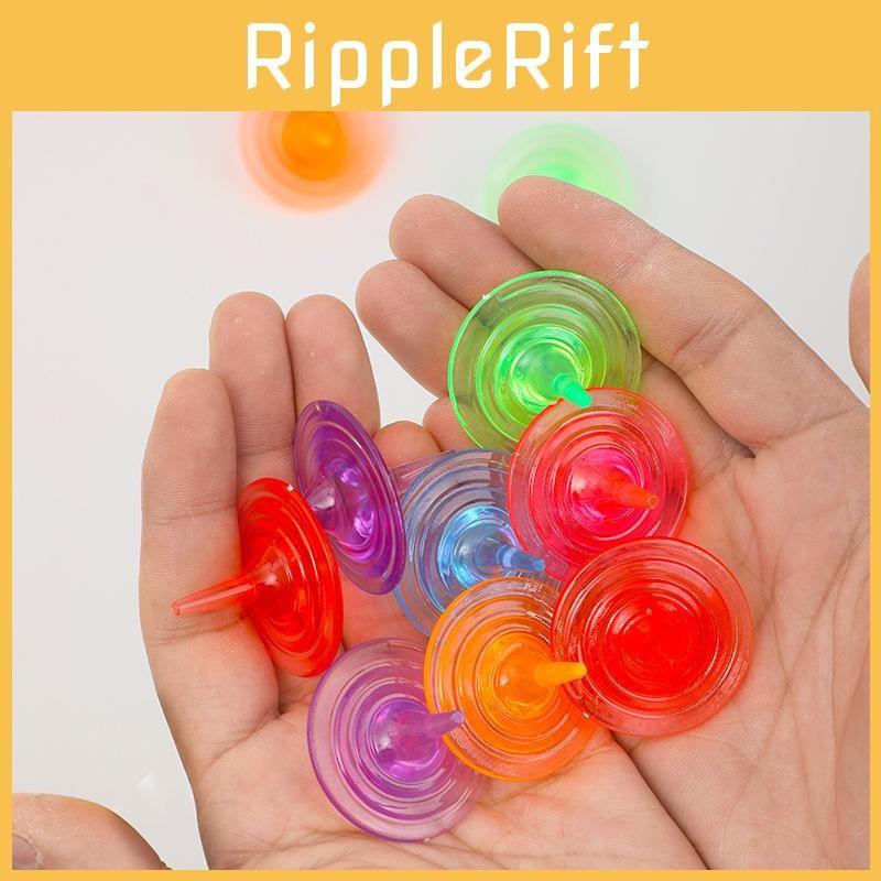 Crystal Children Spin Gyroscope Toy With Colorful For Toddler Learning Gift And