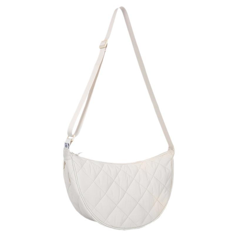 Women's Trendy Nylon Dumpling Bag - Large Capacity Shoulder/Crossbody for Autumn/Winter 2025