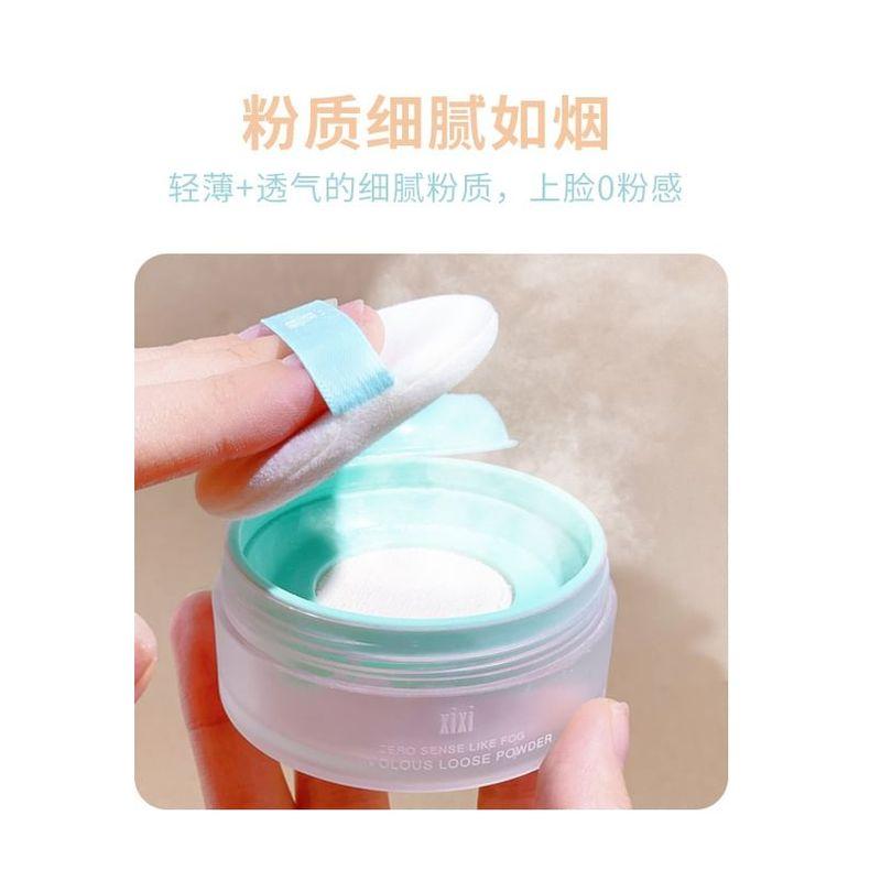 xixi - Zero Sence Like Fog Frivolous Loose Powder - 3 Shades