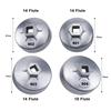 Ölfilterschlüssel Kappe Abzieher Werkzeug 65mm 67mm 74mm 14-15 Zacken Aluminium 901 902 903 904 Für Toyota Bmw VW Hyundai Jeep