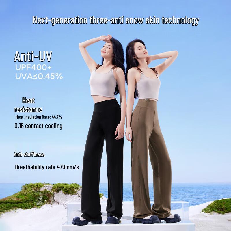 SIINSIIN Women's Casual Straight Leg Shark Pants