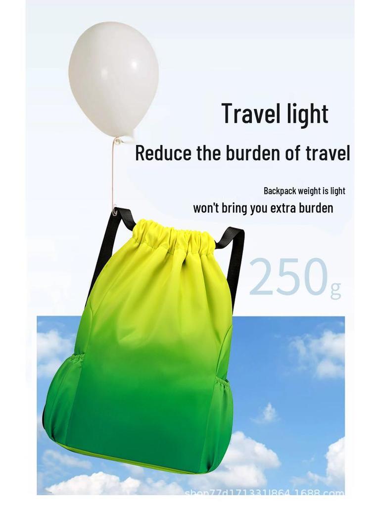 Unisex Basketball-Kordelzugbeutel für die Mittelschule mit großer Kapazität für Sport und Reisen