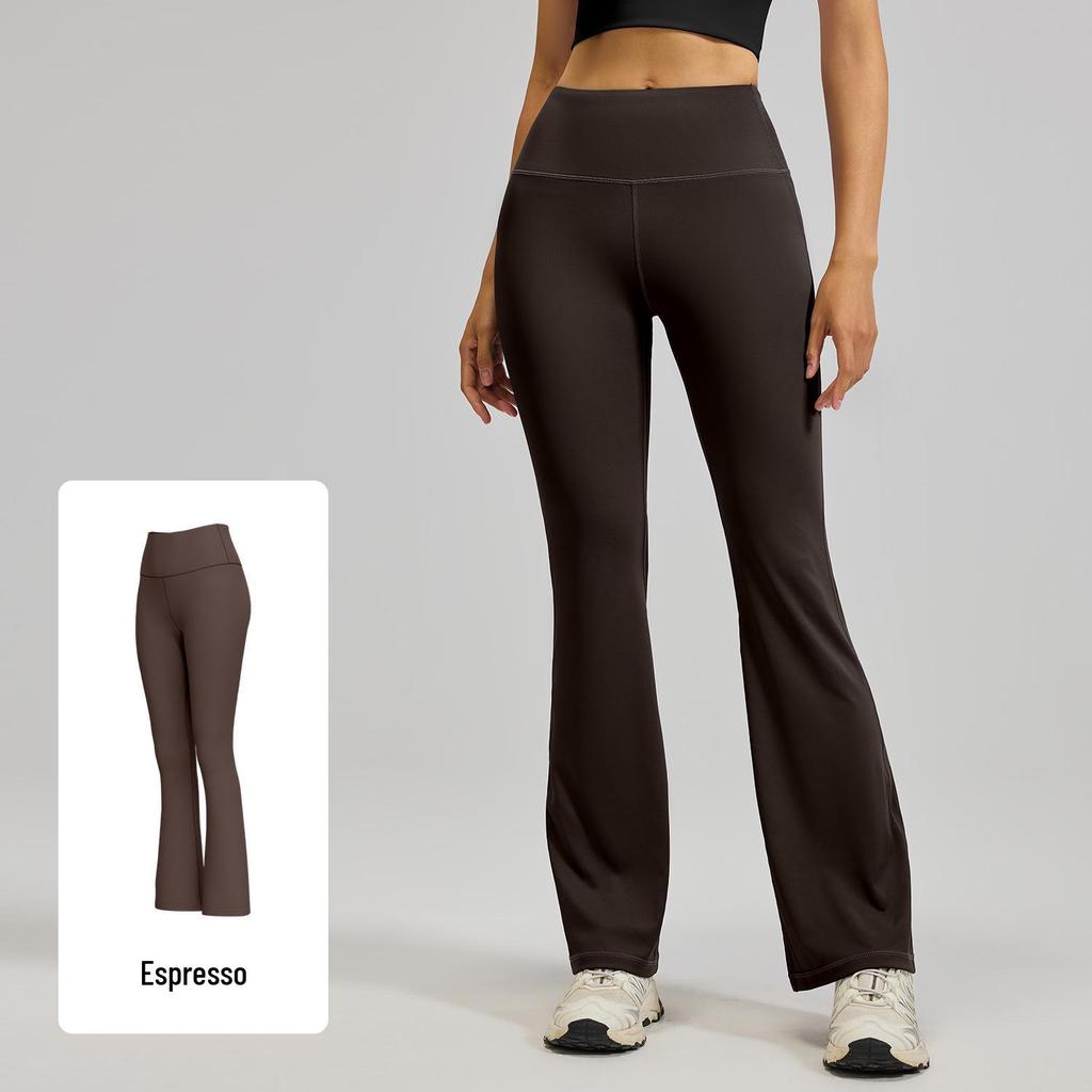 High-Waisted Slimming Color Block Sports Tank & Wide-Leg Yoga Pants Set for Women