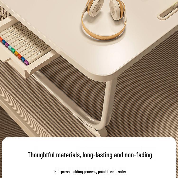 Folding Bedside Laptop Desk: Bay Window & Dorm Use