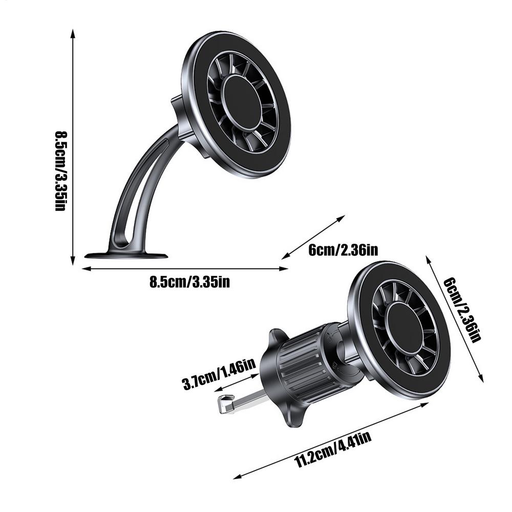 Magnetic Car Phone Holder Air Vent Car Phone Stand For Magsafe iPhone 15 14 13 ProMax Xiaomi Samsung Strong Magnet Holder