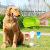 Portable Pet Water Bottle For Dogs Outdoor Travel Cup With Foldable Bowl Dog Feeding Drinking Dispenser Accessories KTY