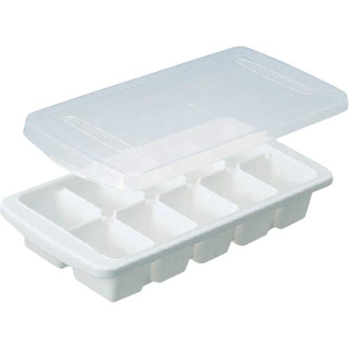 Asvel Large Ice Tray with Lid, Made in Japan, L-10