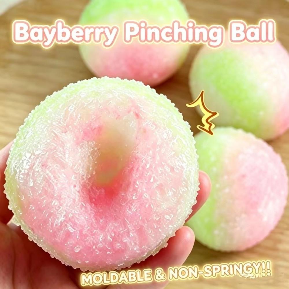 Slow Rebound Crispy Skin Ball Slow Rising Cracking Squishy Toy Moldable Squeeze Ball  Hand Exercise
