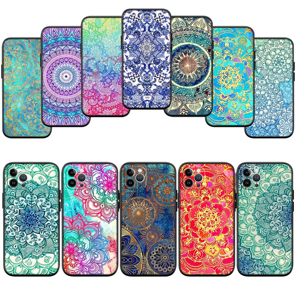 RP46 Mandalas New High-End Shell Phone Case for OPPO A3 Pro A72 A74 A76 A77 A77S A78 A79 A94 A95 A18 A40M A58