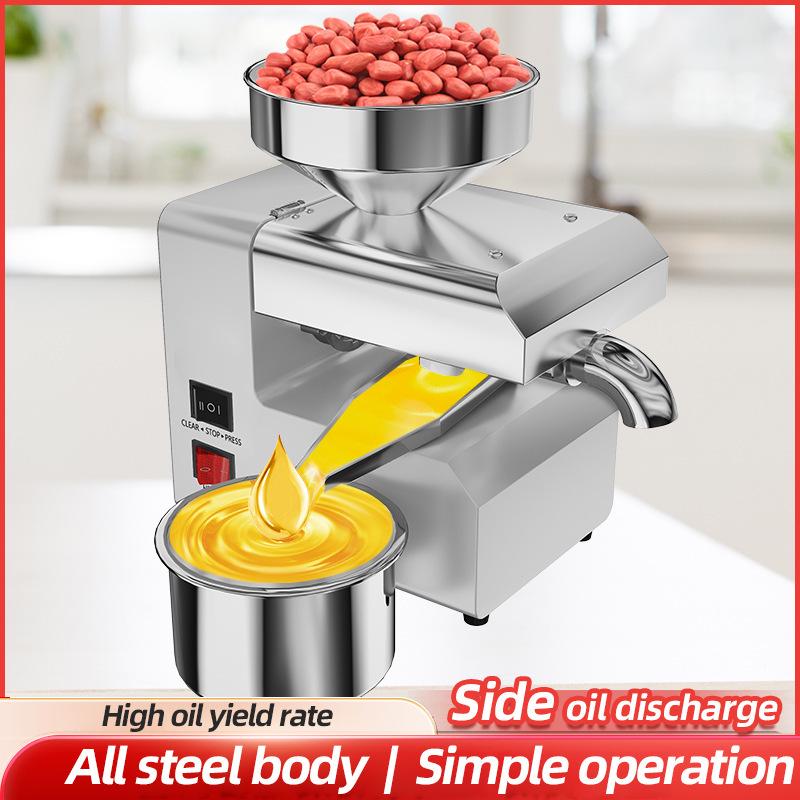 Smart R6/R6S/R8S Oil Press: Automatic, Constant Temperature, Cold/Hot Press for Home & Commercial Use