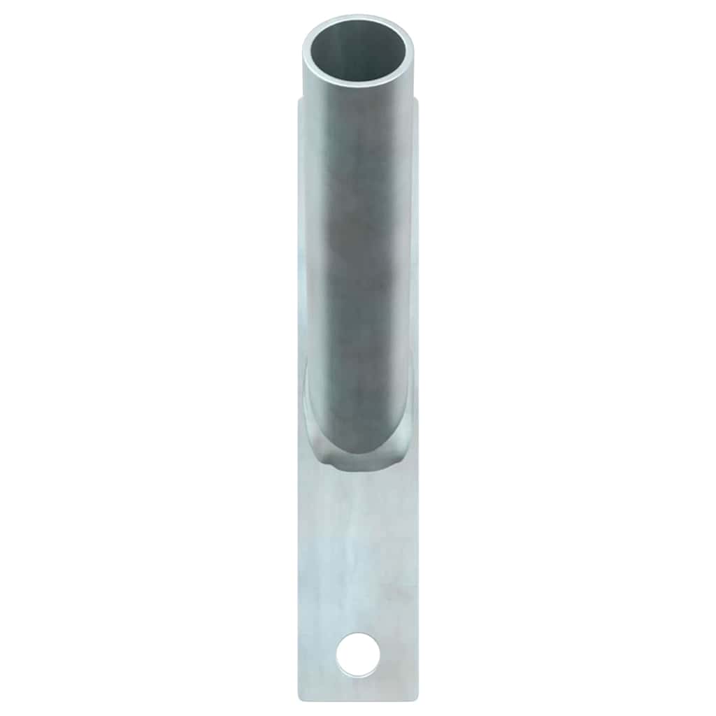 Flagpole Holder Silver 15 X 3 X 0.35 Cm Steel