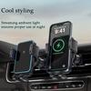 Hipacool Auto Handyhalterung Kabelloses Laden mit Licht Handy Ständer im Auto für Volvo/bmw/mazda/tesla Autozubehör Innenraum