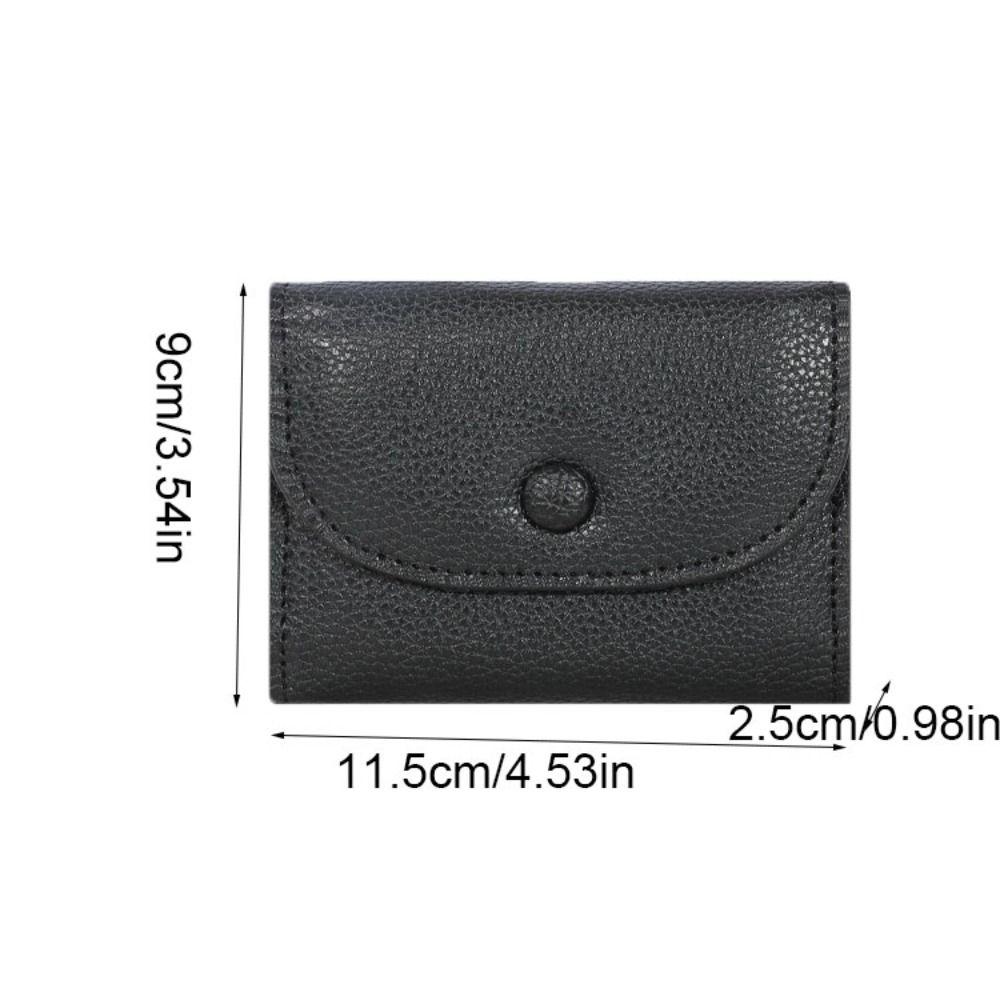 Zipper Women's Wallet Pu Leather Mini Coin Purse Unique Card Holder  Gift