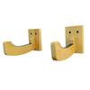 2Pcs Surfboard Wall Hanger Scratch-proof Easy Installation Surfboard Display Rack Beech Snowboard Rack Organizer