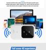 H80 Wireless 4G MIFI Router, SIM Card Slot, 2400mAh Battery, Portable Car WiFi.