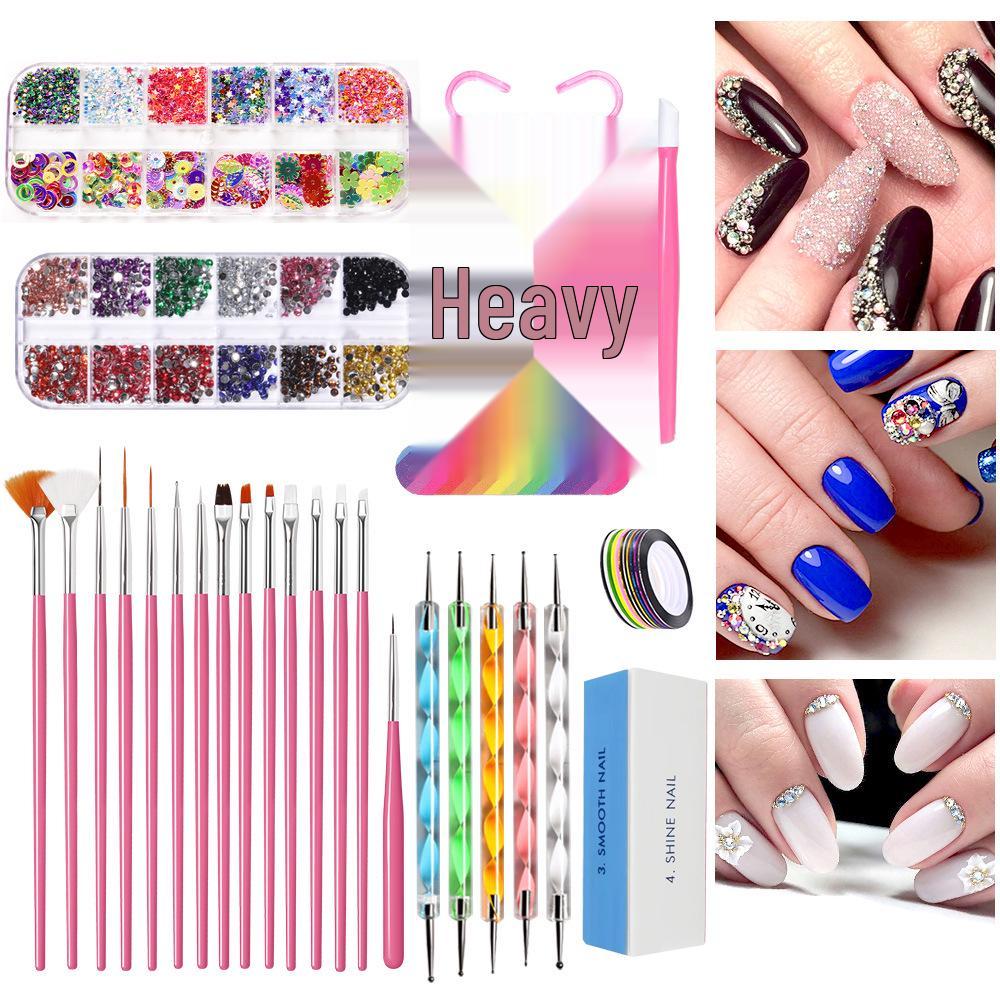 

Набор для начинающего нейл-арта «Сделай сам»: Фрезер для ногтей, Арт-ручки и Инструменты для придания формы