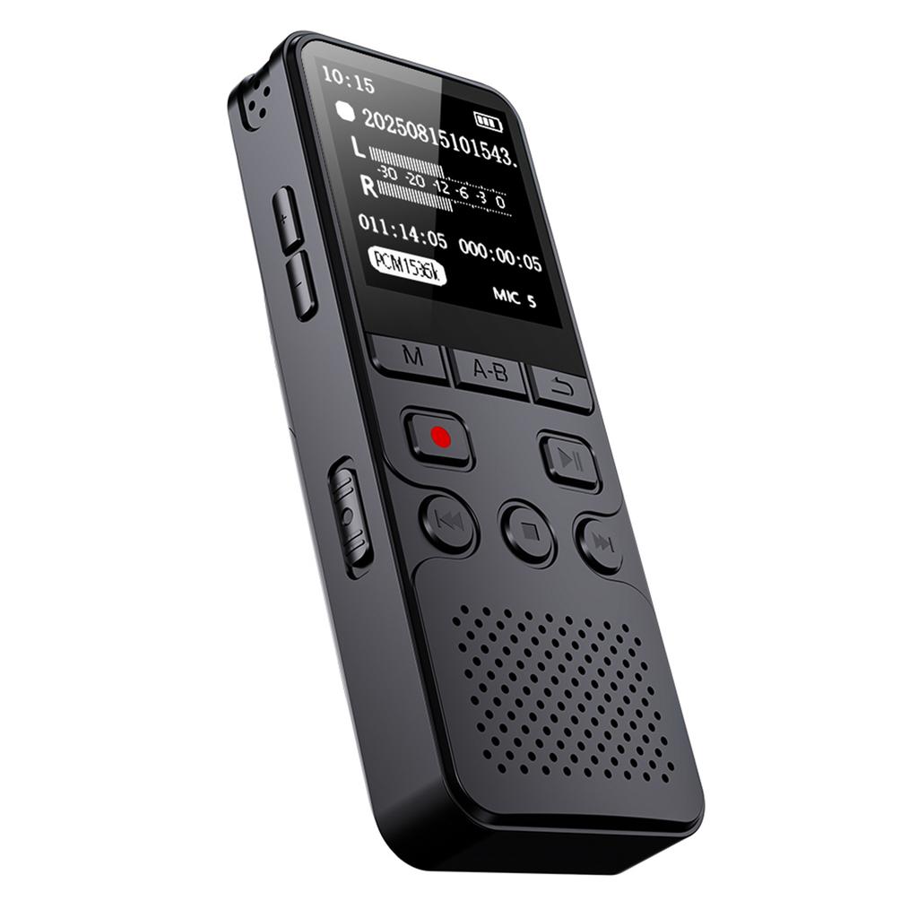 Digital Voice Recorder with 1.4 Inch TFT Screen Dual Microphone for Lectures Meetings Classes Interviews 32G