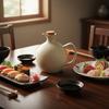 Matte Japanese Style Minimalist Oil Pot Vintage Oil Bottle Simple Seasoning Bottle  Dinning Table