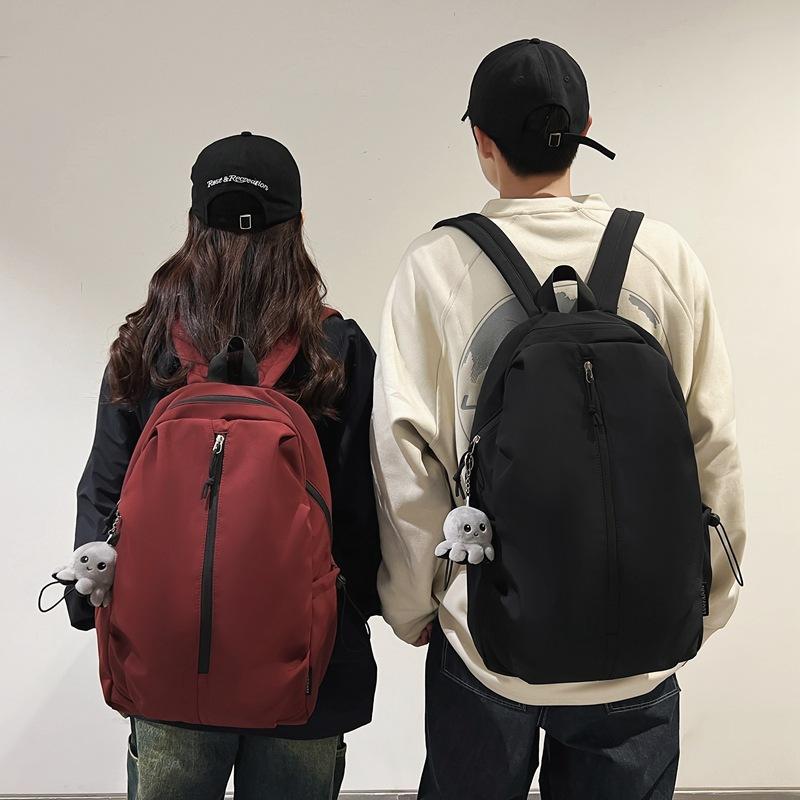 High School Student Schoolbag Male Backpack Female Student