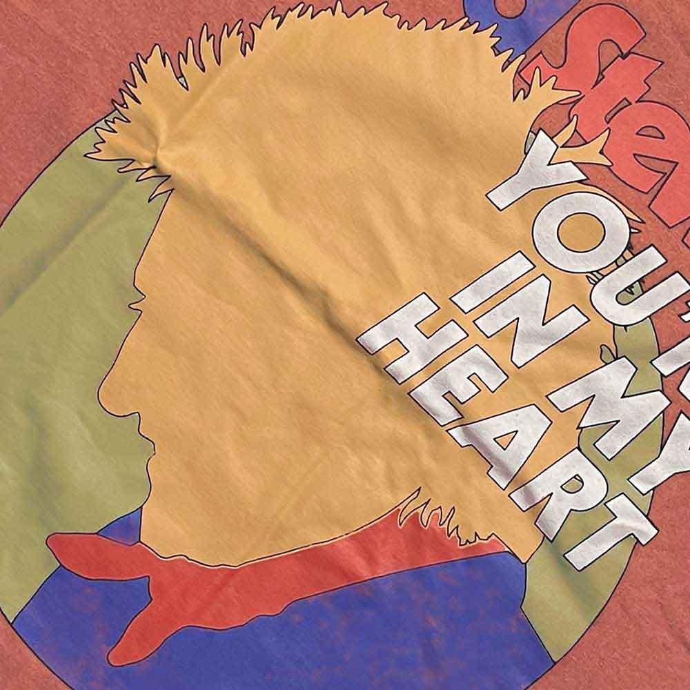 

Rod Stewart Crop Top T Shirt In My Heart Logo new Official Womens Orange Unisex T-Shirt XXXL