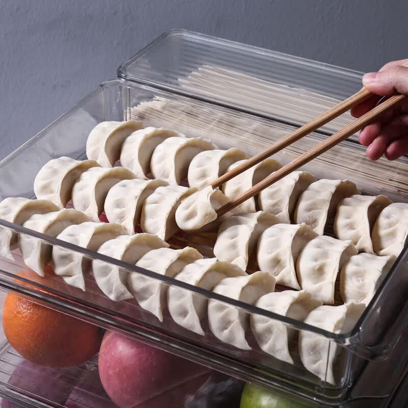 Rectangular Refrigerator Drawer Storage Box