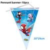 Spider Hero Birthday Party Decoration Plate Cup Banner Balloon Superhero Party Favors Baby Shower Decor Birthday Supplies Gift
