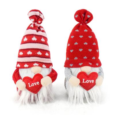 Love Faceless Doll Rudolph, Dwarf Window Decorations, Holiday Gifts Couples 1pcs