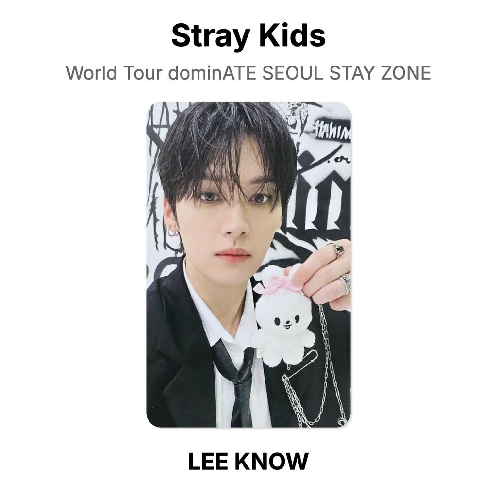 Stray Kids World Tour dominATE SEOUL STAY ZONE Official Photocard