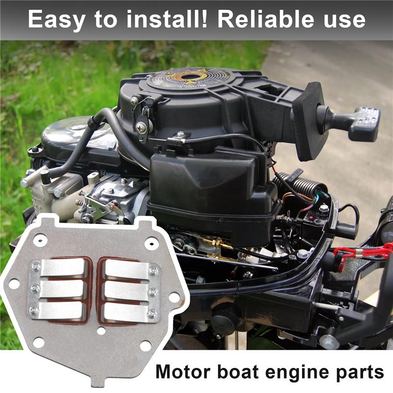 Inlet Reed Valve Assy 3B2-02110-0 For Tohatsu Outboard Motor Boat Engine Parts