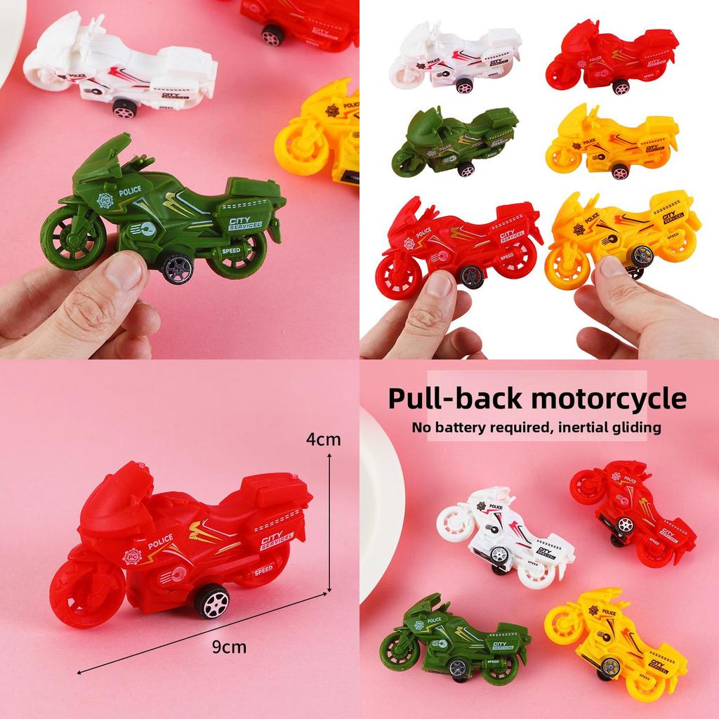 Toy Motorcycle Kid Vehicle With Propulsion For Interactive Play Learning And