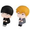 10cm Anime Mob Psycho 100 Figuren Lookup LK Reigen Arataka Kageyama Shigeo Actionfiguren PVC Sammlermodell Spielzeug Geburtstagsgeschenk