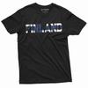 FINLAND T-shirt Suomi Mens Tee Finnish Flag Coat of Arms Tee Shirt Scandinavia Tshirt