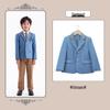British College Style School Uniform Set – Kindergarten Boys' & Girls' Plaid Suit and Skirt.