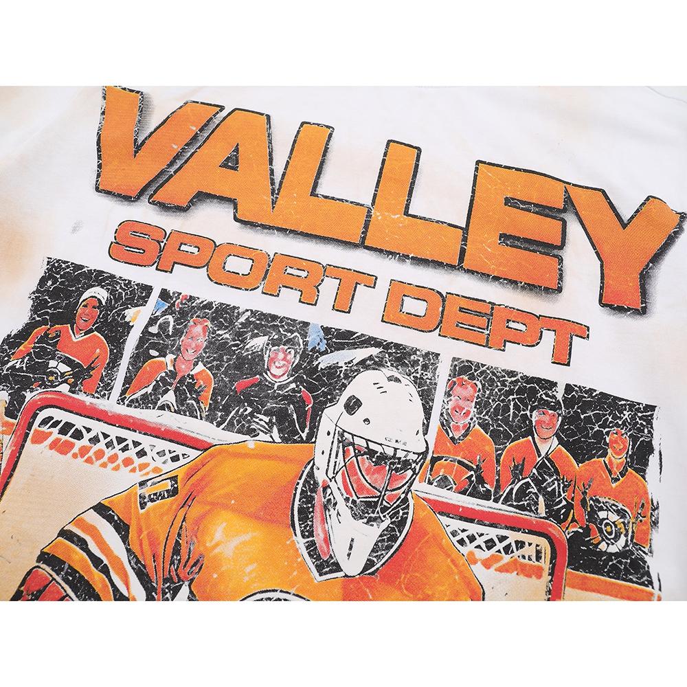 V510 Dolina Vale Forever Dolina Koszulka Sportowa Letnia Uliczna Modny T-shirt