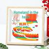 DIY Bamboo Weaving Kit: Intangible Cultural Heritage Craft for Kids & Parent-Child Activity, Perfect as a New Year's Day Photo Frame Gift.