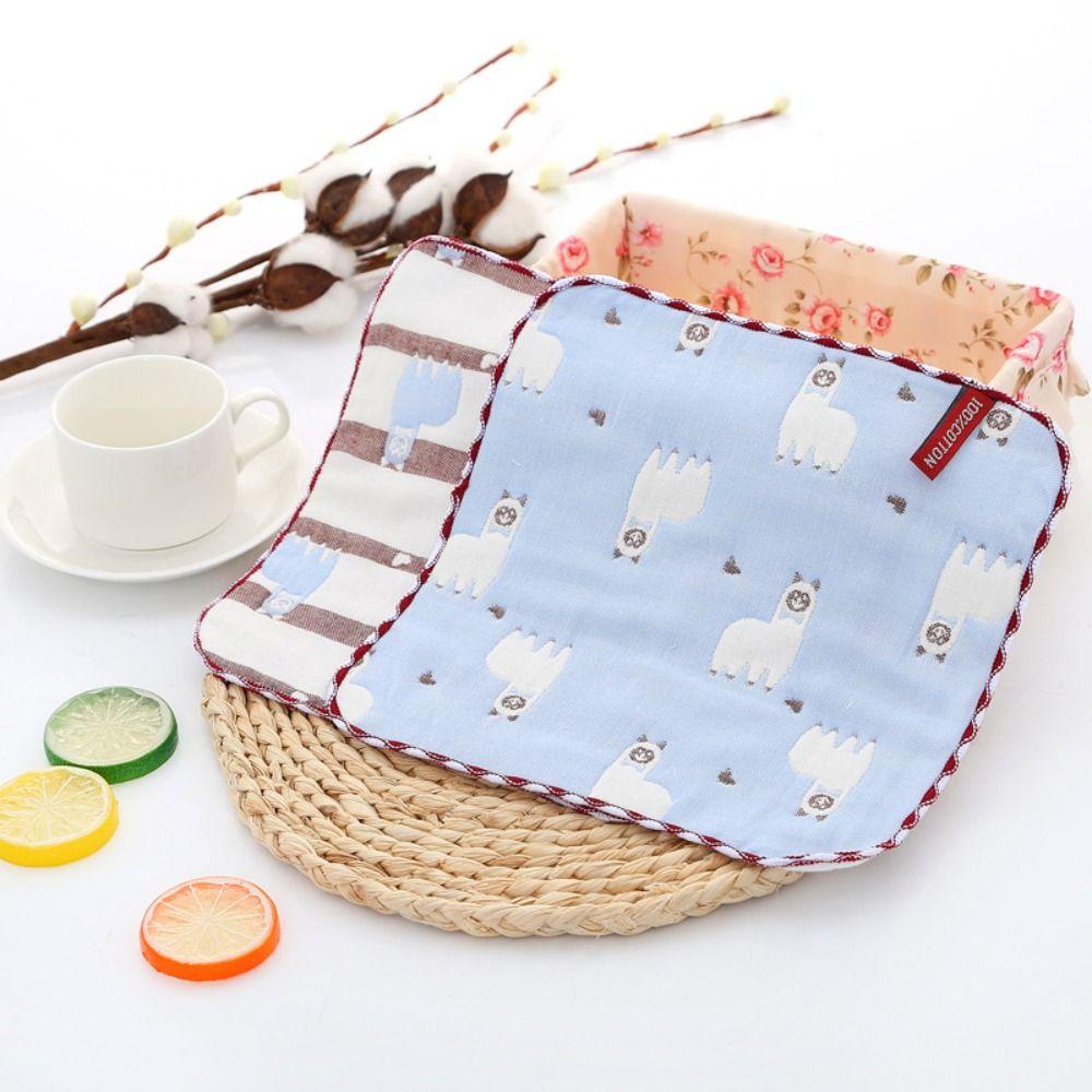Feeding Burp Cloths Baby Face Towel Pure Cotton Children's Absorbent Handkerchief Baby Bath Towel