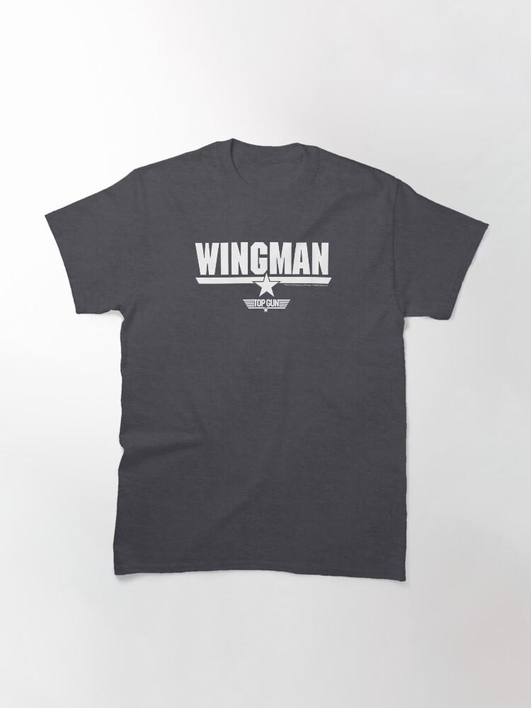 Top Gun Top Gun Wingman Center Star Logo Classic T-Shirt