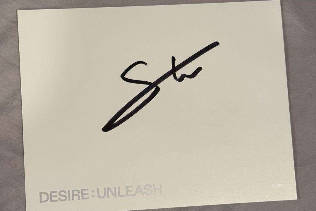 

[USED] ENHYPEN DESIRE:UNLEASH US Exclusive Autograph by Sunwoo
