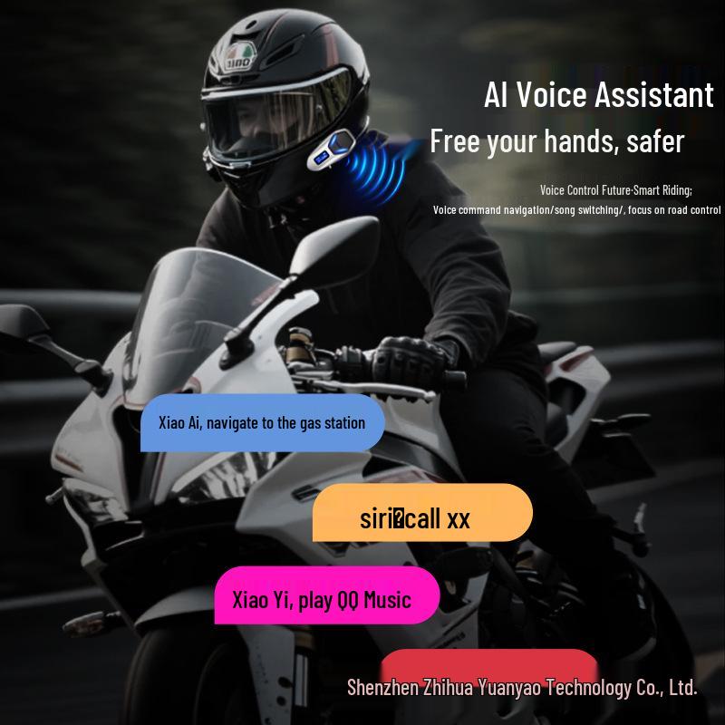 K12 Zinc Alloy Bluetooth Helmet Headset with FM Radio, Waterproof, Long Battery Life for Riding & Music.