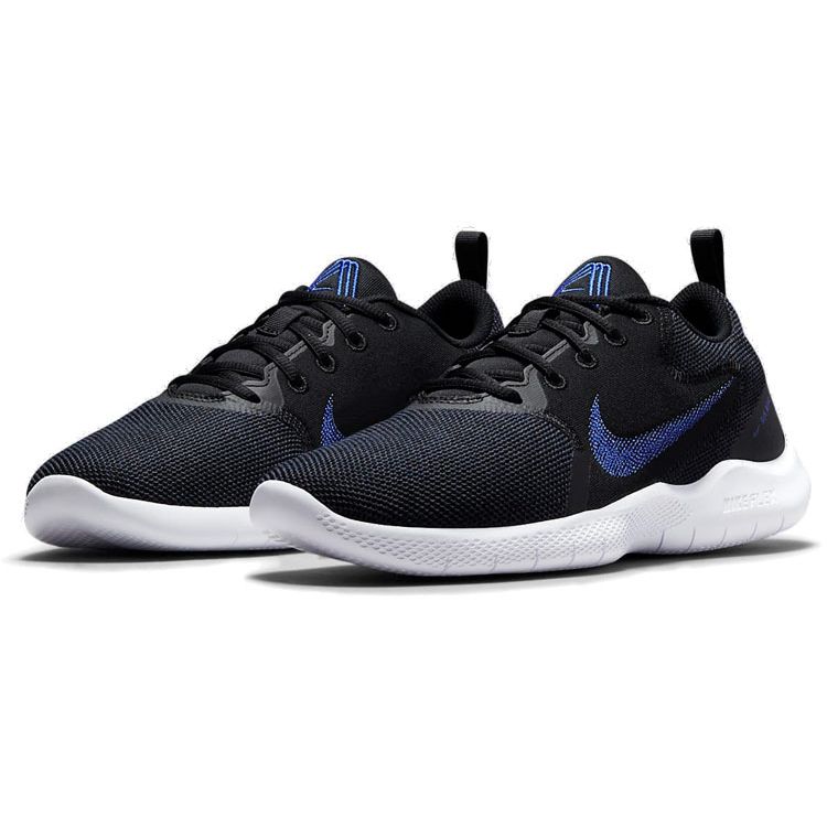 Nike Flex Experience Run 10 Black Midnight Navy Men Sneakers White Hyper-Royal CI9960-007