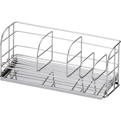 Wahei Freiz Sponge Rack, Water-Draining Tray, Stainless Steel