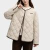 Fila Heritage Series Fashion Casual Warm Loose Cotton Jacket Women Jackets Initial-Yellow F11W518902F-LK