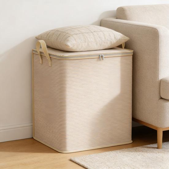 Aufbewahrungstasche Vliesstoff Organizer Decken Pullover Stoffaufbewahrung Staubdicht Feuchtigkeitsdicht Verdickt Saisonale Kleidung Aufbewahrungsbox