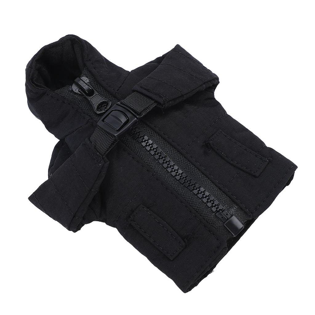   Down Coat Key Chain Cool   Jacket Keychain with   Unique Funny   Innovative Multi Functional Black