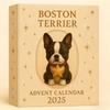 Cartoon Terrier Advent Calendar 2025 24 Days Christmas Countdown Calendar Interactive