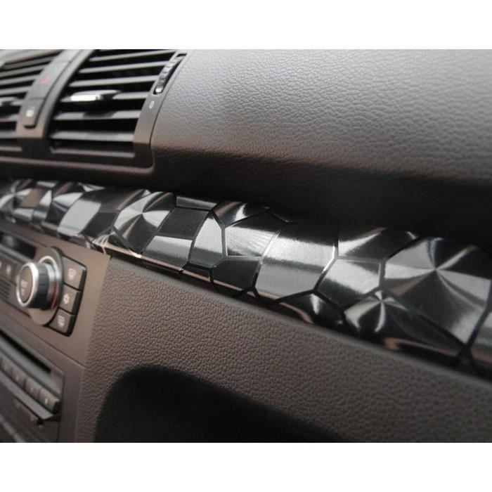 Foliatec design foil cockpit hexagonal 50 x 50 cm noir