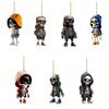 Skeleton Model Car Skeleton Figurine Skull Statue Decorative Rearview Mirror Pendant Accessory Accessories Pendant Decoration