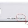 ID Card Access Control Blank Thick Card 520055774305