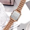 Women'S Fashion Niche Light Luxury Square Gypsy Star Large Dial Waterproof Quartz Alloy Watch