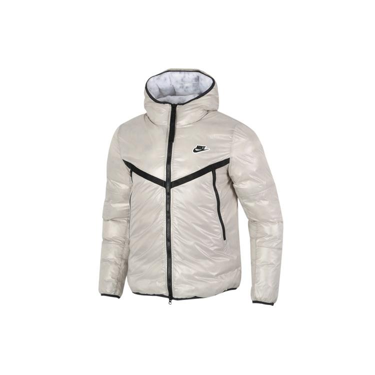 Nike Puffer Jacket Winter Men`s Stone